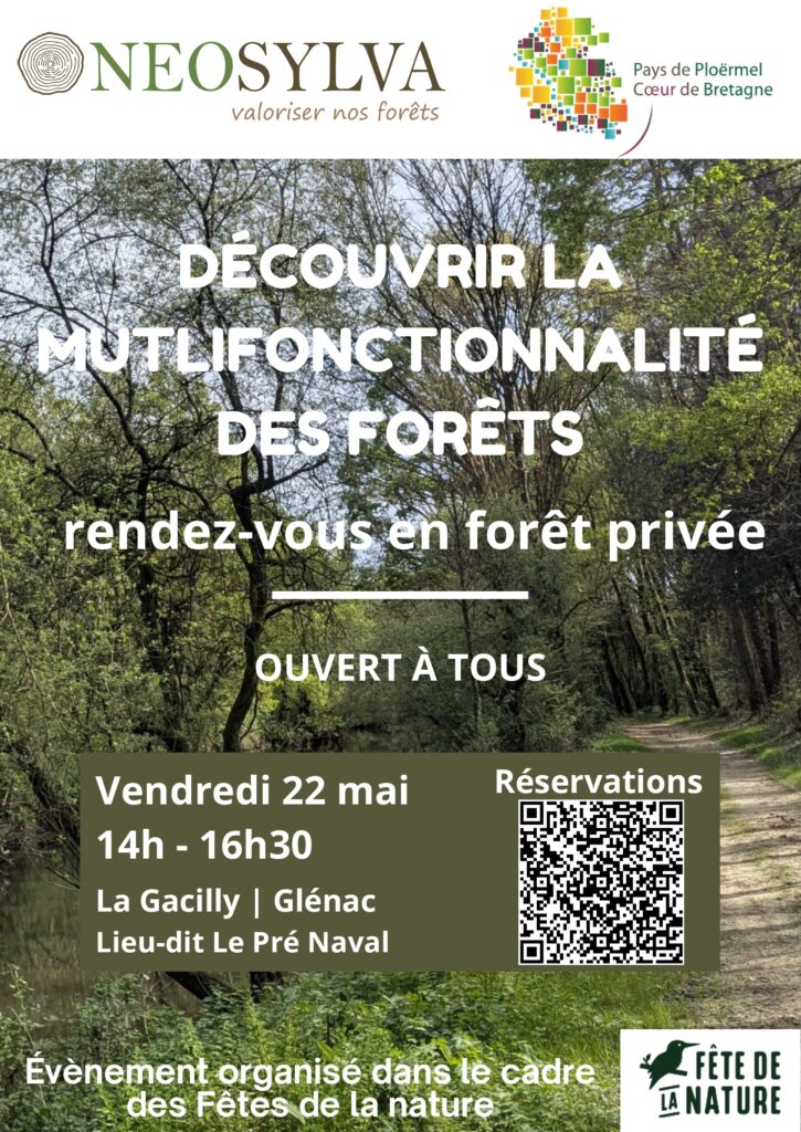 Affiche Fête de la nature : Découvrir la multifonctionnalité des forêts_22mai2026