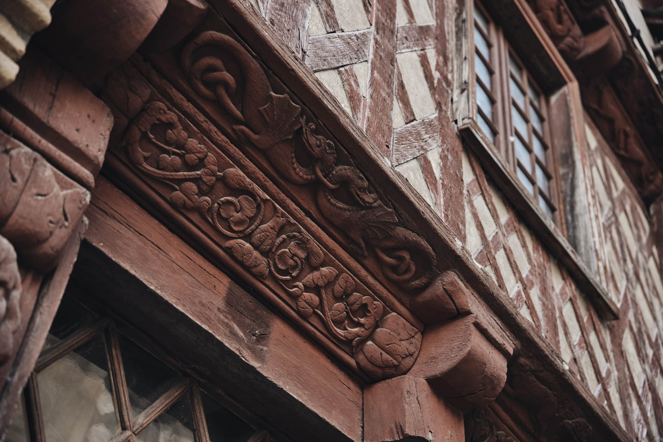 Maison à pan de bois, Josselin